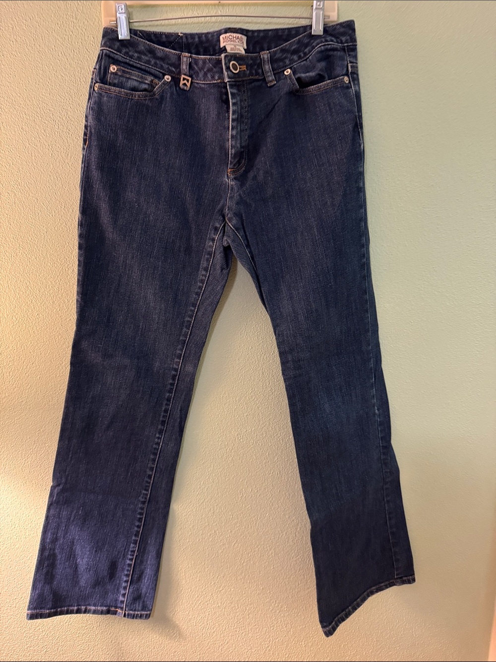 MICHAEL Michael Kors Straight-Leg Dark Blue Jeans